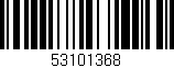 Código de barras (EAN, GTIN, SKU, ISBN): '53101368'
