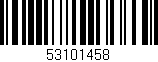 Código de barras (EAN, GTIN, SKU, ISBN): '53101458'