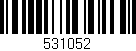 Código de barras (EAN, GTIN, SKU, ISBN): '531052'