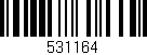 Código de barras (EAN, GTIN, SKU, ISBN): '531164'