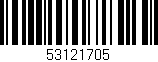 Código de barras (EAN, GTIN, SKU, ISBN): '53121705'