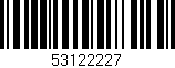 Código de barras (EAN, GTIN, SKU, ISBN): '53122227'