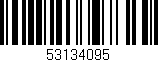 Código de barras (EAN, GTIN, SKU, ISBN): '53134095'