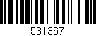 Código de barras (EAN, GTIN, SKU, ISBN): '531367'