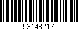 Código de barras (EAN, GTIN, SKU, ISBN): '53148217'