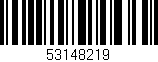 Código de barras (EAN, GTIN, SKU, ISBN): '53148219'