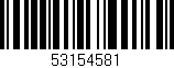 Código de barras (EAN, GTIN, SKU, ISBN): '53154581'