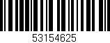Código de barras (EAN, GTIN, SKU, ISBN): '53154625'