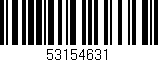 Código de barras (EAN, GTIN, SKU, ISBN): '53154631'