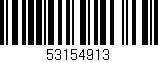 Código de barras (EAN, GTIN, SKU, ISBN): '53154913'