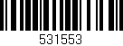 Código de barras (EAN, GTIN, SKU, ISBN): '531553'