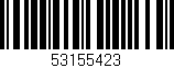 Código de barras (EAN, GTIN, SKU, ISBN): '53155423'