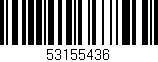 Código de barras (EAN, GTIN, SKU, ISBN): '53155436'