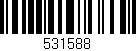 Código de barras (EAN, GTIN, SKU, ISBN): '531588'