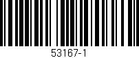 Código de barras (EAN, GTIN, SKU, ISBN): '53167-1'