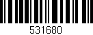 Código de barras (EAN, GTIN, SKU, ISBN): '531680'