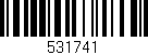 Código de barras (EAN, GTIN, SKU, ISBN): '531741'