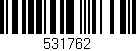 Código de barras (EAN, GTIN, SKU, ISBN): '531762'