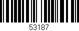 Código de barras (EAN, GTIN, SKU, ISBN): '53187'