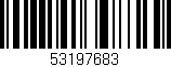 Código de barras (EAN, GTIN, SKU, ISBN): '53197683'