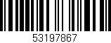 Código de barras (EAN, GTIN, SKU, ISBN): '53197867'