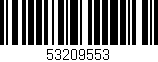 Código de barras (EAN, GTIN, SKU, ISBN): '53209553'