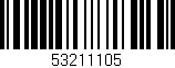 Código de barras (EAN, GTIN, SKU, ISBN): '53211105'