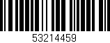 Código de barras (EAN, GTIN, SKU, ISBN): '53214459'