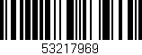 Código de barras (EAN, GTIN, SKU, ISBN): '53217969'