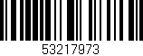 Código de barras (EAN, GTIN, SKU, ISBN): '53217973'