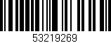 Código de barras (EAN, GTIN, SKU, ISBN): '53219269'