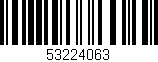 Código de barras (EAN, GTIN, SKU, ISBN): '53224063'