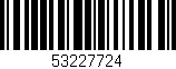 Código de barras (EAN, GTIN, SKU, ISBN): '53227724'