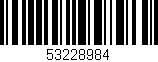 Código de barras (EAN, GTIN, SKU, ISBN): '53228984'