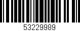 Código de barras (EAN, GTIN, SKU, ISBN): '53229989'