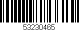 Código de barras (EAN, GTIN, SKU, ISBN): '53230465'