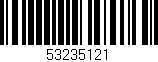 Código de barras (EAN, GTIN, SKU, ISBN): '53235121'