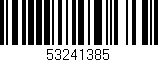 Código de barras (EAN, GTIN, SKU, ISBN): '53241385'