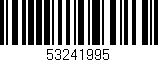 Código de barras (EAN, GTIN, SKU, ISBN): '53241995'