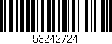 Código de barras (EAN, GTIN, SKU, ISBN): '53242724'