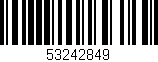 Código de barras (EAN, GTIN, SKU, ISBN): '53242849'