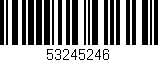 Código de barras (EAN, GTIN, SKU, ISBN): '53245246'