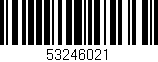 Código de barras (EAN, GTIN, SKU, ISBN): '53246021'