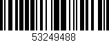 Código de barras (EAN, GTIN, SKU, ISBN): '53249488'