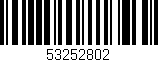 Código de barras (EAN, GTIN, SKU, ISBN): '53252802'