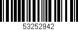 Código de barras (EAN, GTIN, SKU, ISBN): '53252942'