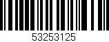Código de barras (EAN, GTIN, SKU, ISBN): '53253125'