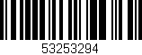Código de barras (EAN, GTIN, SKU, ISBN): '53253294'