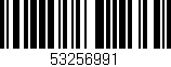 Código de barras (EAN, GTIN, SKU, ISBN): '53256991'