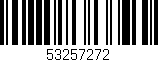 Código de barras (EAN, GTIN, SKU, ISBN): '53257272'